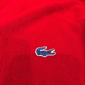 Red Lacoste Cardigan